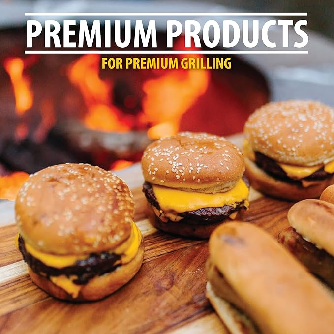 FOGO Premium Hardwood Natural Large Sized Lump Charcoal 17.6 Pound Bag, Fogostarters Natural Fire Starters and Blazaball Bundle