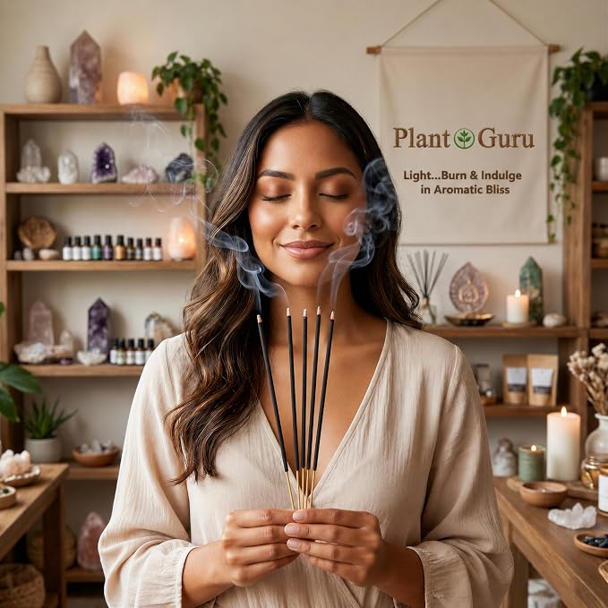 Frankincense Exotic Incense Sticks Jumbo 19 Inch Long - Bulk 1 Bundle 27 to 30 Sticks - Natural 19" Extra Large with A Smooth Aroma that Burns for 3 to 4 Hours Each.