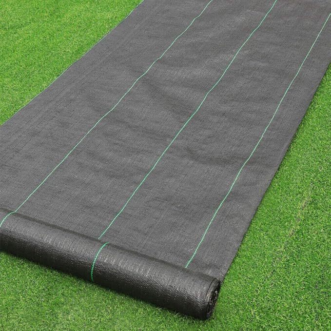 Petgrow Heavy Duty Weed Barrier Landscape Fabric for Outdoor Gardens, Non Woven Weed Blockr Fabric - Garden Landscaping Fabric Roll - Weed Control Fabric in Rolls(4FTx300FT)