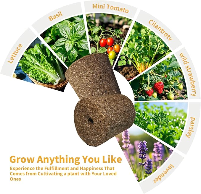 Compatible Replacement Pods for Click and Grow Smart Garden - 10 Packs Seedless Grow Sponges for Root Growth, Perfect for Indoor Herb Gardens & Transplanting
