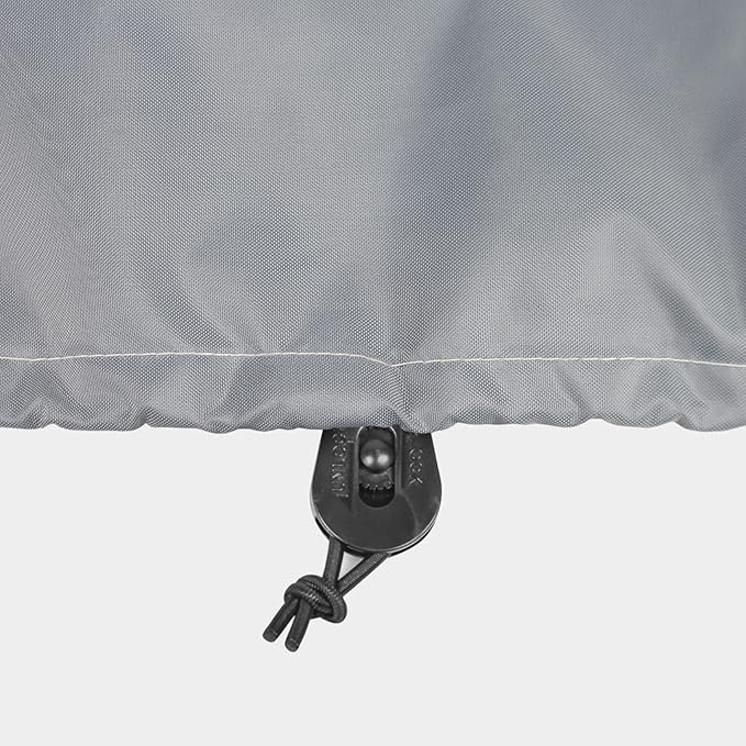 Patio Deck Box Cover Waterproof Outdoor Rectangular Storage Bench Cover 62L x 30W x 26H inch