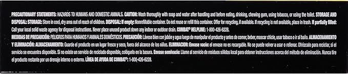 Combat Max Large Roach Killing Bait, 8 Count (Pack of 2)