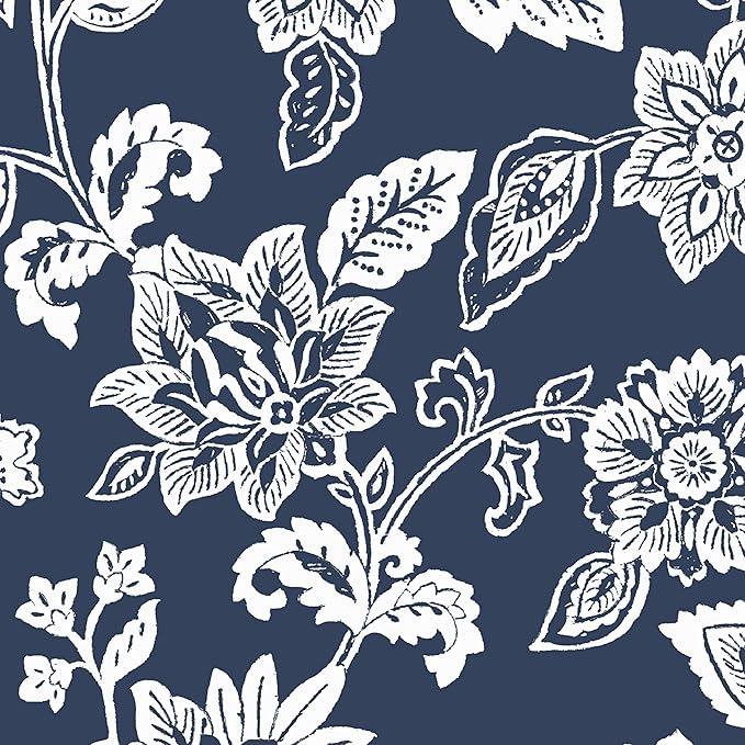 Arden Indoor/Outdoor Rocking Chair Or Wicker Chair Cushion, 20 x 18, Water Repellent, Rain Proof, Fade Resistant Cushion for Rocking Or Rounded Back Chair Sapphire Blue Ashland Jacobean