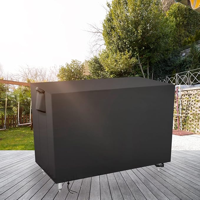 Outdoor Prep Table Cover 36 Inch,Waterproof Fadeproof UV Resistant Patio Stainless Steel Metal BBQ Table Cover All Season Protection for Outdoor Table - 36 x 24 x 35 Inch