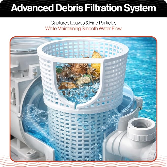 Swimables Pump Basket Compatible With Superflo and VS Pool Pump 355667 | Pro Grade for Pentair Filter | Small & Large Debris | Made in USA