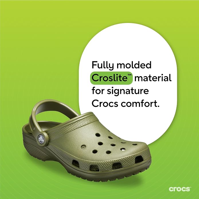 Crocs Unisex-Adult Classic Clog, Clogs for Women and Men