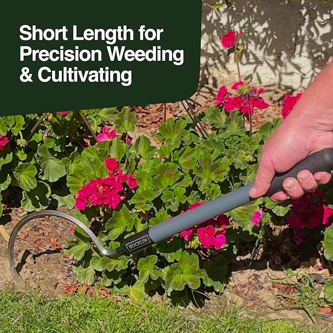 Weed Puller 3-in-1, Three Lengths (24"/40"/57"), Heavy-Duty Garden Hand Tool for Weeding, Digging & Soil Loosening | Stainless Steel Blade, Ergonomic Grip