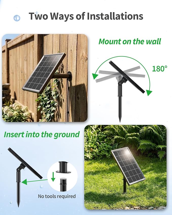 POPOSOAP 4W Solar Pond Lights with Remote Control, RGB Multi-Color Underwater Solar Lights with Timer & Memory Function for Pond, Fountain, Pool, Garden, Aquarium(3 Headlamp)-P64WC