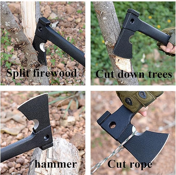 Quality horticultural pruning scissors & short axe set