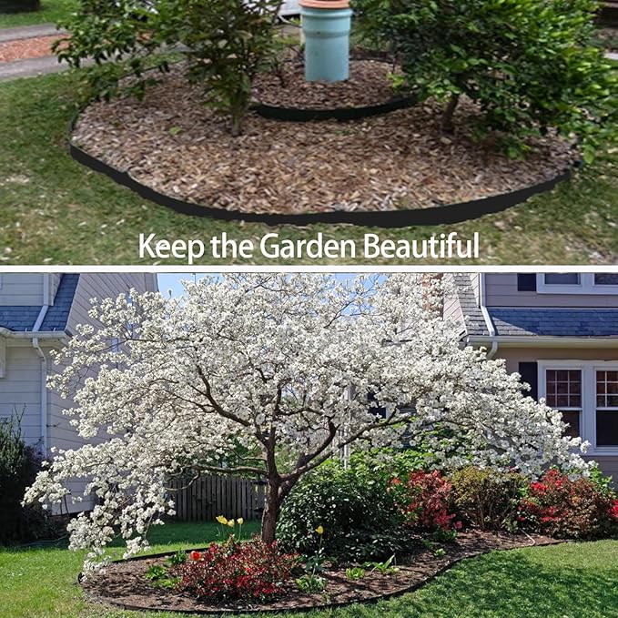 20ft x 18in x 60mil Tree Root Barrier for Landscaping & Protect Roads | Bamboo Barrier Heavy-Duty Root Blocker Rhizome Control Barrier