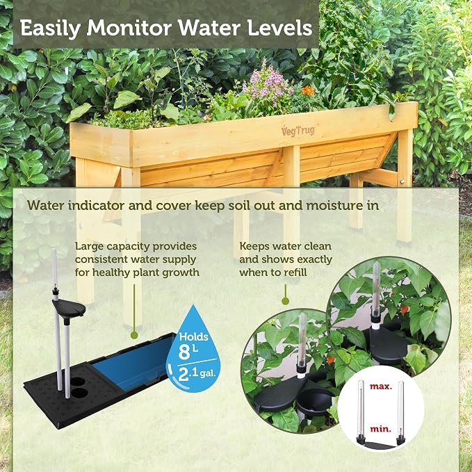 VegTrug® Self Watering Kit for Wall Hugger Small 1m