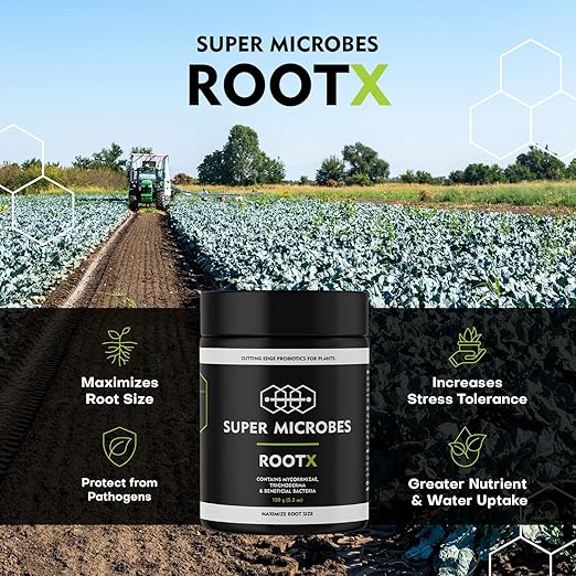 Root Booster & Cloning Powder | Stronger Than Rooting Hormone | Mycorrhizae, Trichoderma & Bacillus for Explosive Root Growth | Grow More Roots, Grow More Buds | Soil & Hydro | 150g