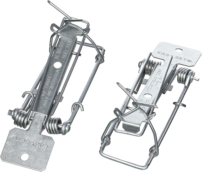 Victor Easy Set Weather-Resistant Outdoor Gopher Trap - 0611 - Versatile Gopher Trap - Kill Gophers in Yard,(Pack of 24)