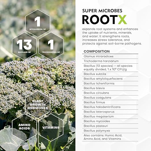 Root Booster & Cloning Powder | Stronger Than Rooting Hormone | Mycorrhizae, Trichoderma & Bacillus for Explosive Root Growth | Grow More Roots, Grow More Buds | Soil & Hydro | 150g