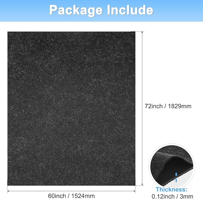 M METERXITY 3MM Thickened Outdoor Storage Shed Mat, 6 x 5 FT Garage Floor Mats with Reusable, Washable, Non Slip, Durable for Protects Garage Floors/Driveways/Entrance Doors/Deck [Gray]