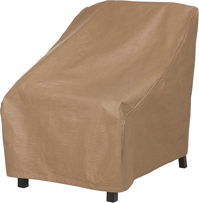DUCKCOVERS Essential Water-Resistant 32 Inch Patio Chair Cover, Outdoor Chair Covers