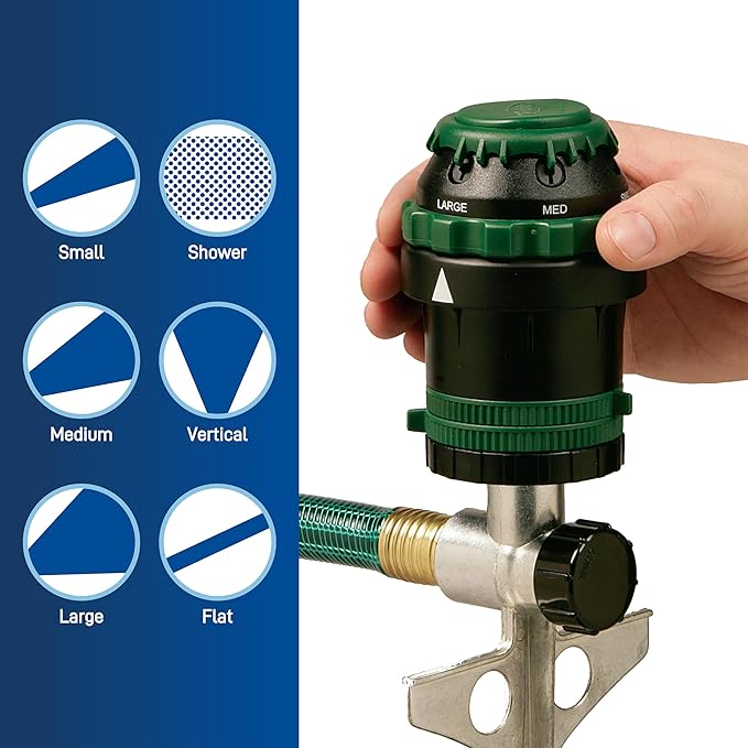 10-Pack Orbit 58573N H2O-6 Gear Drive Sprinkler - Versatile Gear Drive for Efficient Lawn Watering