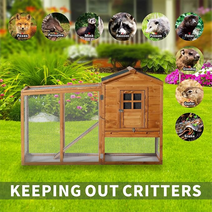 Hardware Cloth 1/2 inch Square Openings - 19 Gauge 36'' x 50' Hot-Dip Galvanized Wire Mesh, Welded Cage Wire Rolls Great for Animal Enclosure Chicken Coop Flower Beds Rabbits Wire Fencing