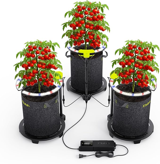 Saturn720 72W Under Canopy LED Grow Light, Full Spectrum Grow Lights for Indoor Plant Seeding/Veg/Bloom, Adjustable Height 12''-22'', 3-in-1 Controller Plant Light for 2x4ft Indoor Growing