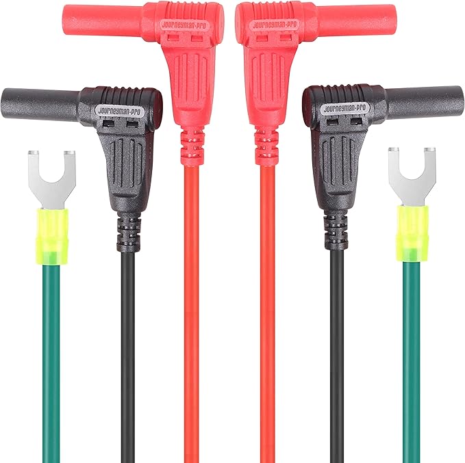 Generator Parallel Cables Kit for Honda Inverter Generators by Journeyman Pro, w/Carrying Case | 30 Amp RV Power Cord Accessories, EU2200i EU2200IC EU1000i EU2000i EU2000i EU3000i (Right Angle 6-FOOT)