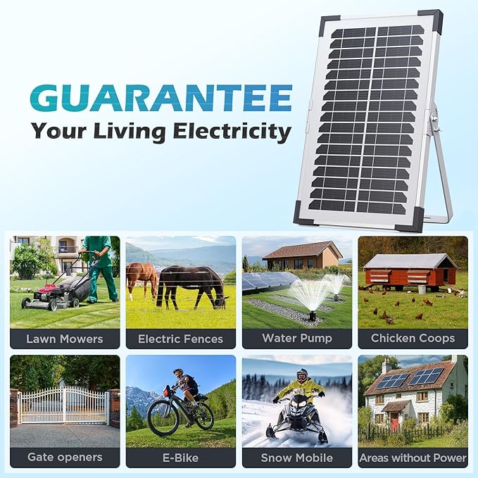15W Solar Battery Maintainer, 2PCS 7.5W 12V/24V Waterproof Solar Battery Charger with Smart Controller, Low-Iron Tempered Glass Solar Panel for 12V LiFePO4 Battery Dump Trailer Automotive Boat