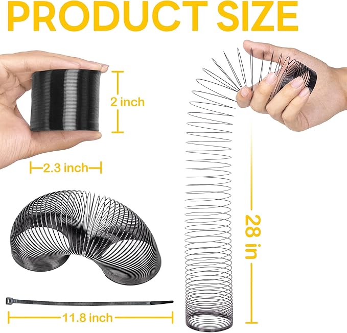 Deecam 2 PCS Squirrel Proof Spring Barrier Device, 2.3 Inch Metal Coil Guard for Bird Feeder Poles, Outdoor Hanging Bird Feeders and Bird House Accessories