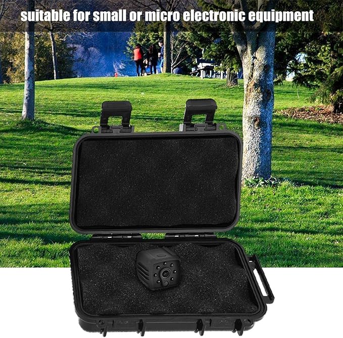 SIXRUN Outdoor Shockproof Pressureproof Sealed Box Survival Storage Case for Outdoor Activities (Model A external : 170 * 110 * 48mm), SIXRUNp48tsw7zuf-01