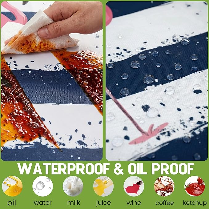 Picnic Table Cover with Bench Covers Elastic Table Cloth Cool Fun Unique Ideas Birthday Christmas Xmas Valentine's Day Camping Gifts for Camper RV Owner Camping Lovers Couple Women Men Mother Father