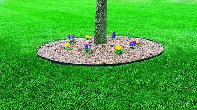 EasyFlex No-Dig Landscape Edging Kit - 100 ft., Black