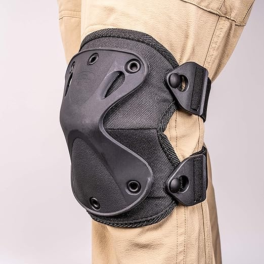 HATCH XTAK Tactical Military Knee Pads, Black, One Size Fits Most
