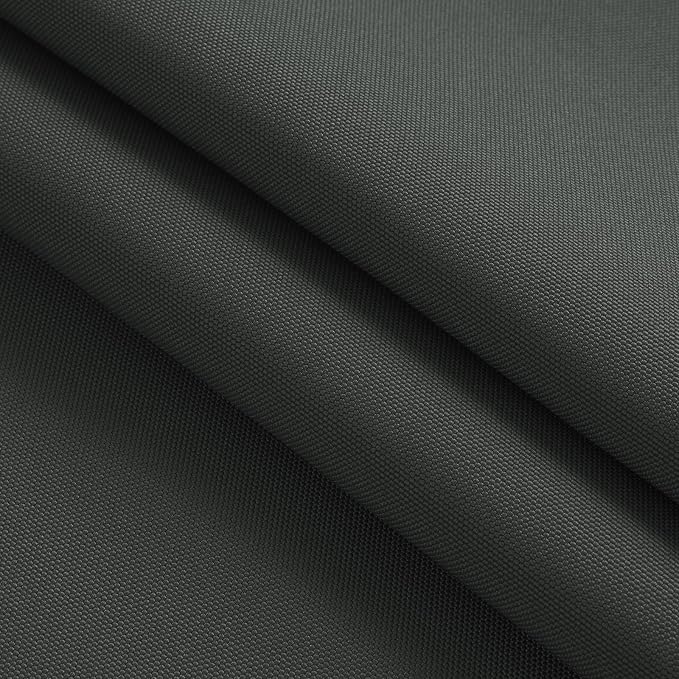 Thickened Waterproof Canvas Fabric by The Yard 1200D 58" W Outdoor Upholstery Material Heavy Duty Fabric Water Resistant Sewing Material for Chair Patio Cushion Purse Bag 1 Yard Grey