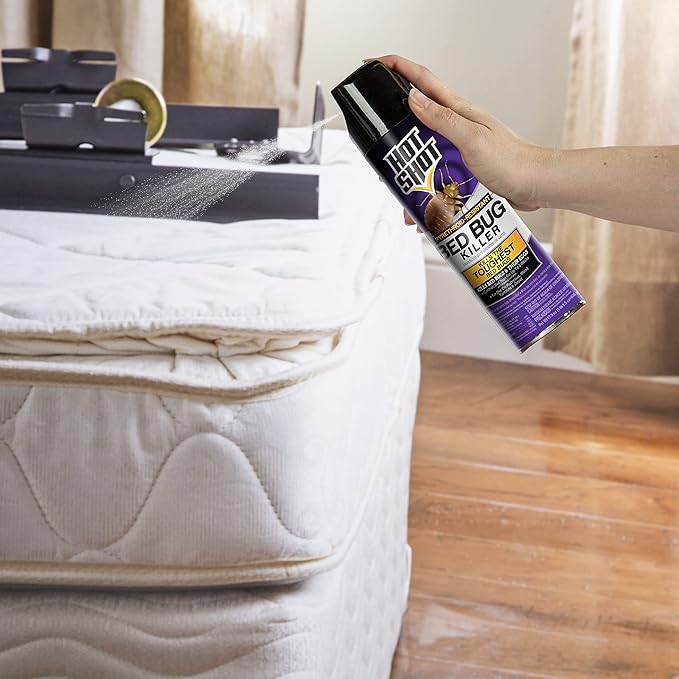 Hot Shot Bed Bug Killer Aerosol, Bed Bug Treatment, 17.5 oz