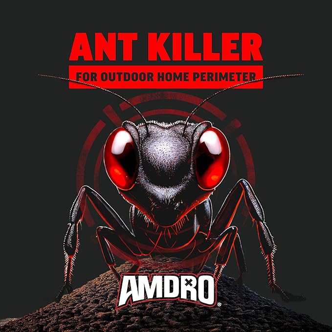 Amdro 100550427 Ant Killer for Outdoor Home Perimeter 24 oz, Black Label
