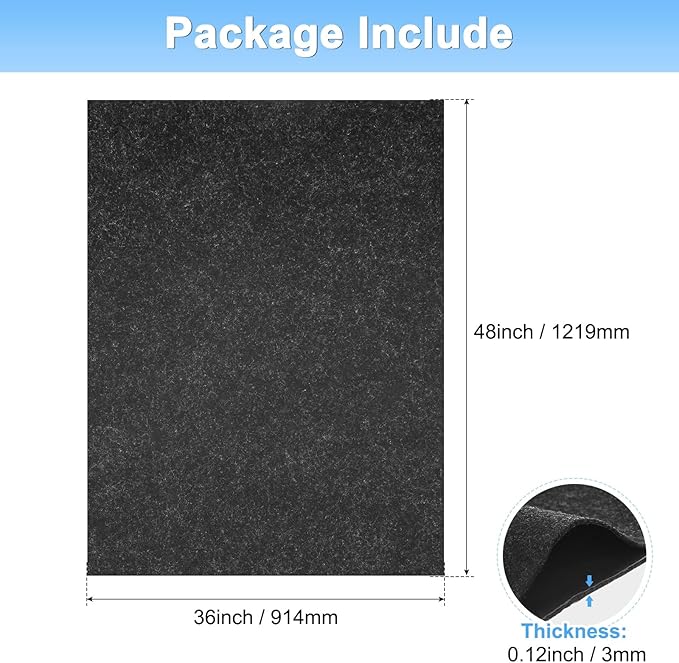 M METERXITY 3MM Thickened Outdoor Storage Shed Mat, 4 x 3 FT Garage Floor Mats with Reusable, Washable, Non Slip, Durable for Protects Garage Floors/Driveways/Entrance Doors/Deck [Gray]