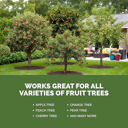 Fruit Tree Fertilizer – Liquid Plant Food for All Fruit Trees, Supports Heavy Blossoms, Bigger Harvests & Healthy Growth, 8 oz