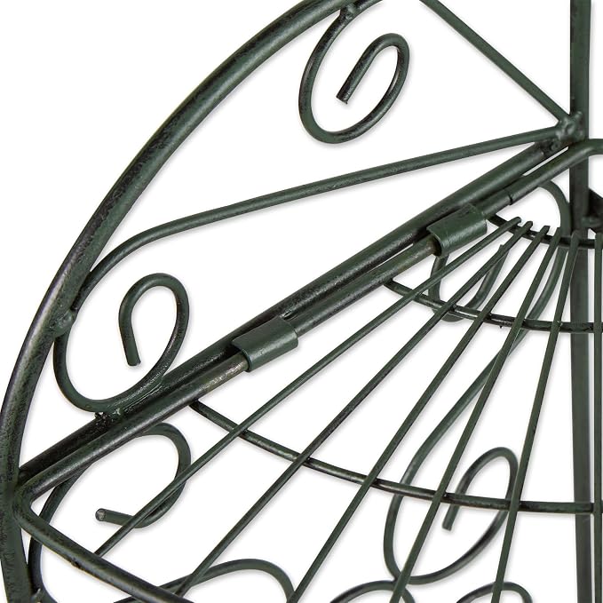 Zingz & Thingz Enchanting Secret Garden Collection Plant Stand, 12.5x9x30.25, Corner