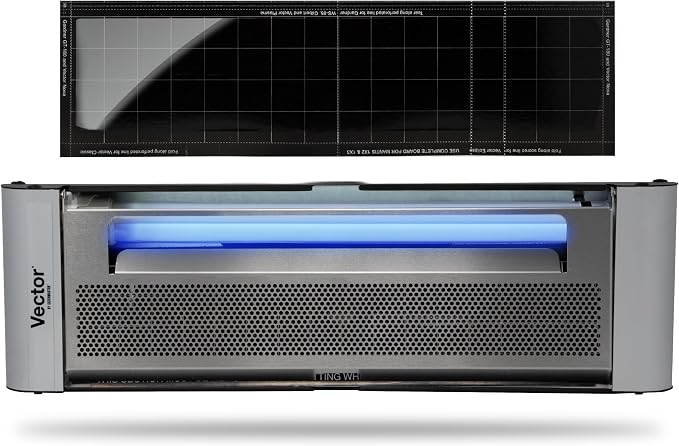 Catchmaster Vector Plasma One Wall-Mounted UV Fly Light Trap - 1,900 sq. ft. Catch Zone, UV Lamp Fly Trap for Dining Rooms, Commercial Kitchens, Fresh & Dry Food Storage, and Clean Medical Spaces