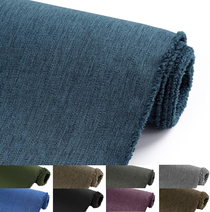 Waterproof Canvas Fabric by The Yard, 58inch 600D Upholstery Fabric Polyester Material Outdoor Water Resistant Material for Sewing Chair Patio Cushion Bag Sofa Seat Repair, 8 Yard Navy Blue