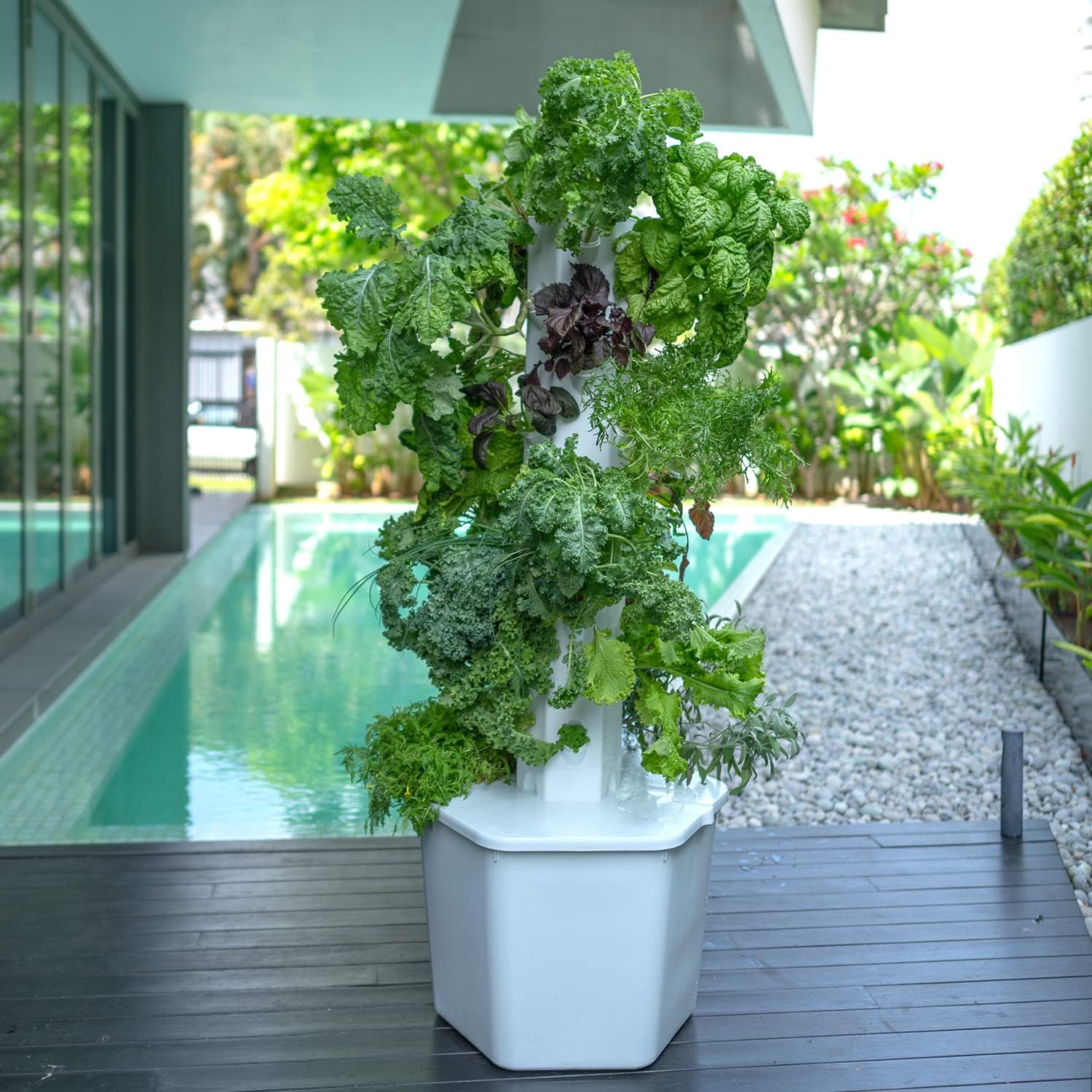 Standard Outdoor Vertical Hydroponic Growing System Kit