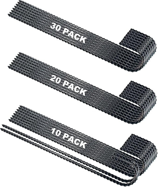 16 Inch J Hook Rebar Stakes Heavy Duty Metal Stakes for Ground | Barrel Soil Tent Swing Set Fence Stakes Steel Anchors Anti-Rust Landscape Fabric Stakes