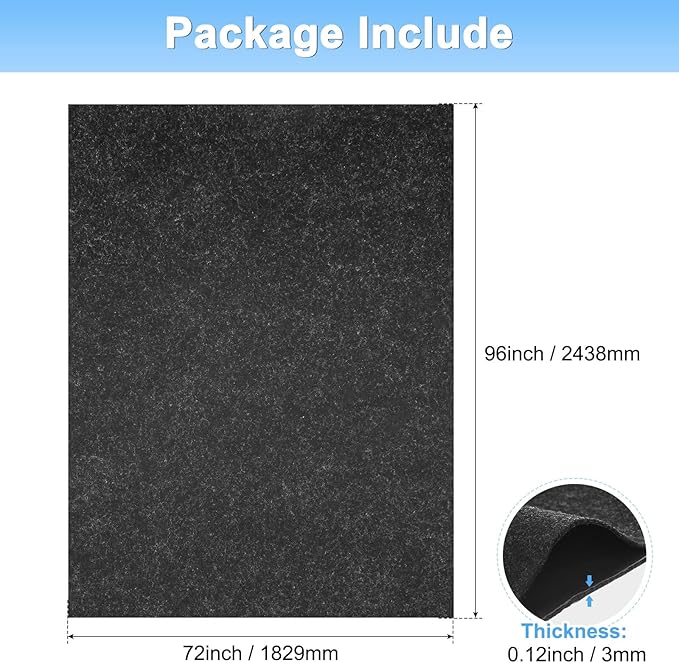 M METERXITY 3MM Thickened Outdoor Storage Shed Mat, 8 x 6 FT Garage Floor Mats with Reusable, Washable, Non Slip, Durable for Protects Garage Floors/Driveways/Entrance Doors/Deck [Gray]