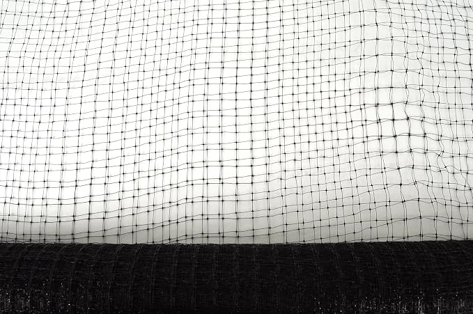 Easy Gardener 6050AZ Netting and Fencing, 7 ft X 100 ft, Black (Pack of 2)