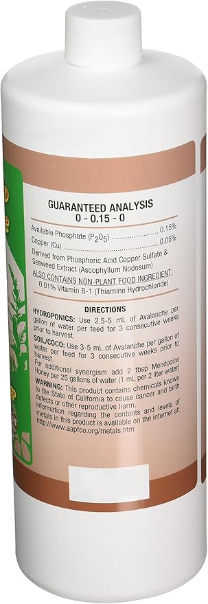 Mendocino Grow More Avalanche 1qt