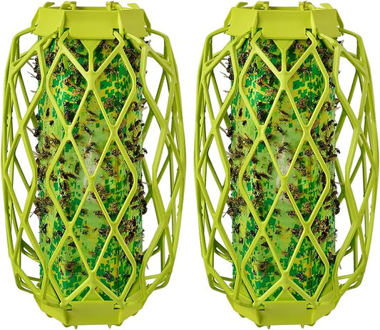 RESCUE! VisiLure® TrapStik for Wasps, Mud Daubers, Carpenter Bees – 2 Pack