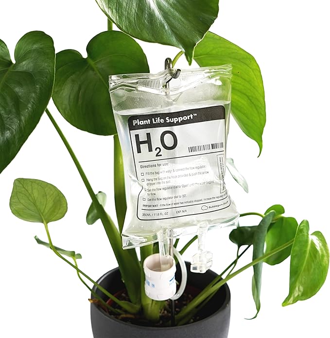 Plant Life Support - Automatic Watering System for Houseplants - Fun Garden Gifts - Home Accessories - Indoor Waterer