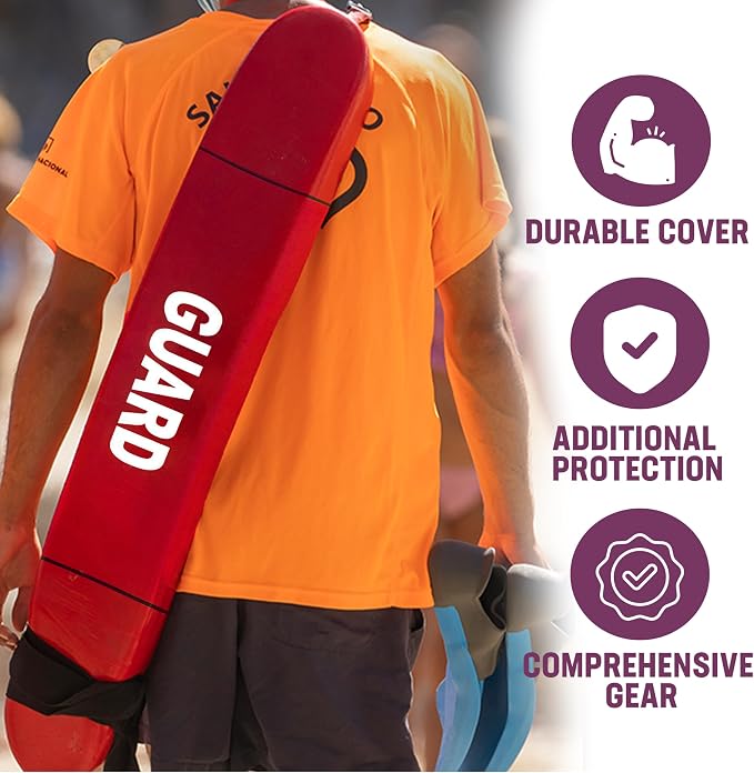 Kemp USA Rescue Tube Cover with White Guard Logo