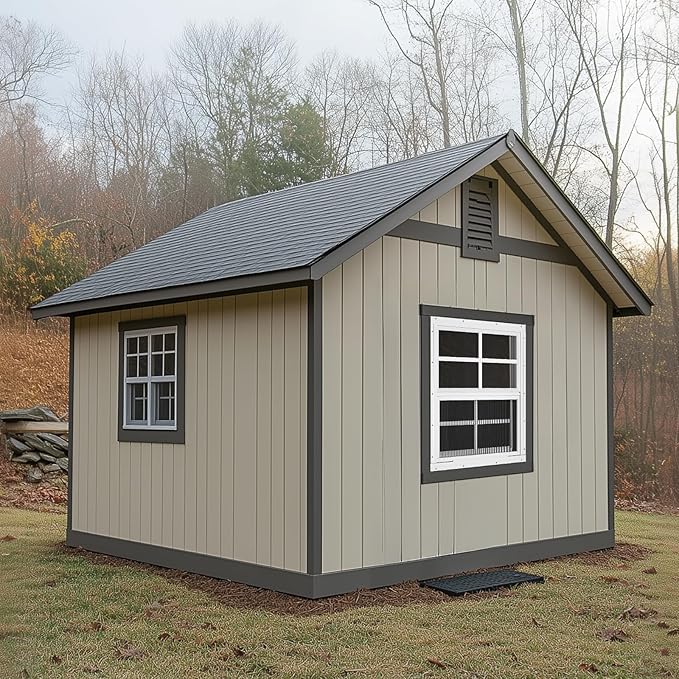 WRISIN 2 Pack Shed Windows 30" W x 36" H Flush Mount, Household Windows for Playhouses, Barns, Chicken Coop