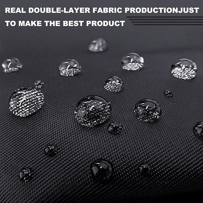 Outdoor Generator Cover 26x20x20 Inches, 600D Heavy-Duty Oxford Fabric, Dustproof and Waterproof Protection for Generators, Suitable for Most 3000-5000W Generators.Black