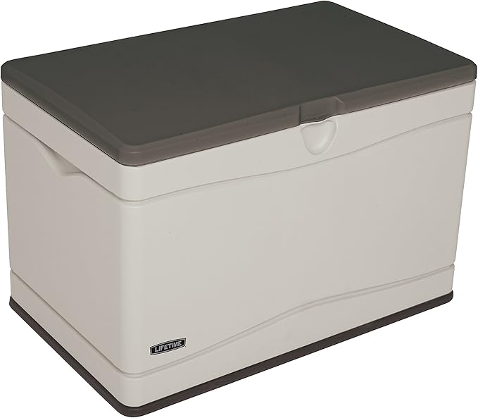 Lifetime Deck Storage Boxes and Bench Combo (80 Gallon + 116 Gallon)