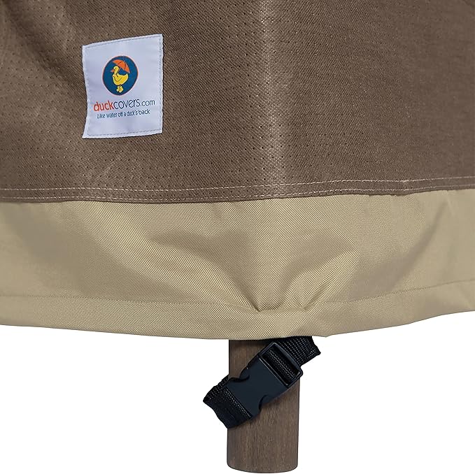 DUCKCOVERS Elegant Waterproof 29 Inch W Patio Chair Cover, Outdoor Chair Covers